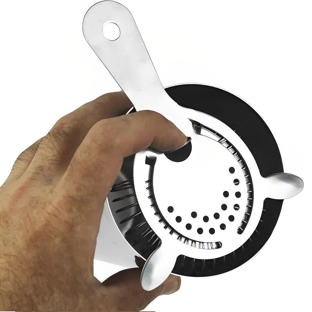 Coador, Strainer Inox Drinks E Coquetéis 2 Apoios 