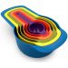 Colheres Medidoras para Receitas com 6 Unidades Plastica Coloridas 