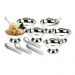 Conjunto Servir Sobremesa 12 peças Inox 