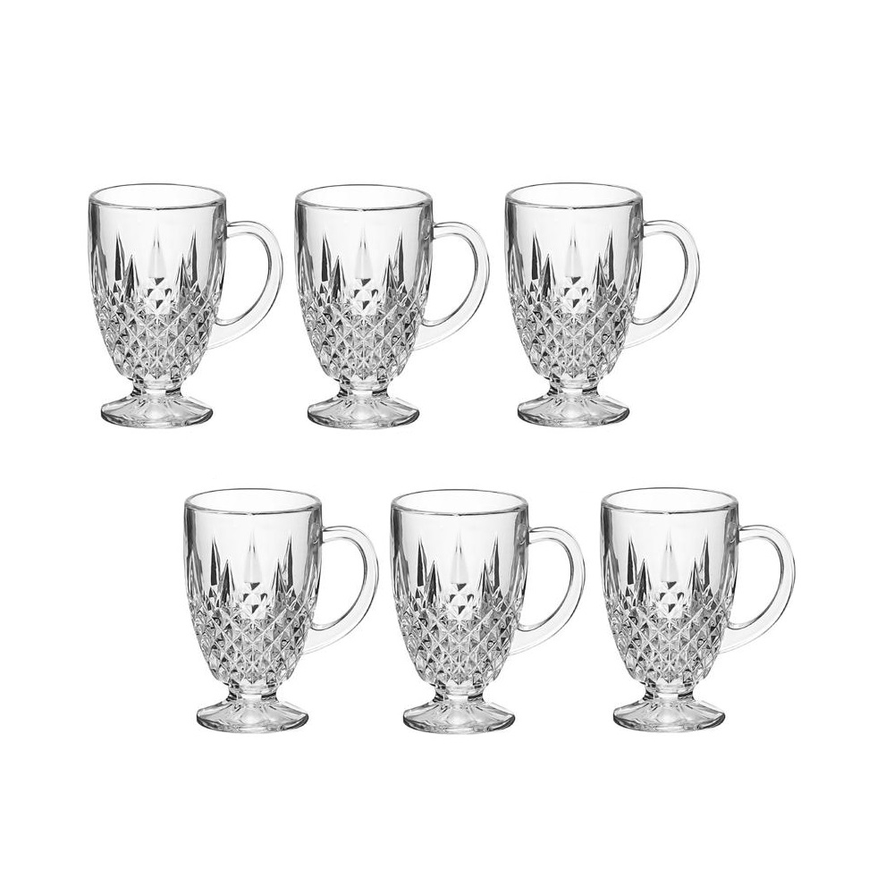 Conjunto com 06 Xicaras para cappuccino ou café 135ml 