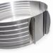 Cortador De Bolos Em Camadas Redondo Ajustavel - Aro de Bolo em Aço Inox  