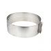 Cortador De Bolos Em Camadas Redondo Ajustavel - Aro de Bolo em Aço Inox  