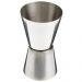 Dosador Duplo de Bebidas em Inox - 25ml e 50ml para Gin, Vodka e Drinks 