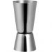 Dosador Duplo de Bebidas em Inox - 25ml e 50ml para Gin, Vodka e Drinks 