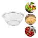 Escorredor Cesto para Cozinha Redondo Inox - Escorre Macarrão e Arroz