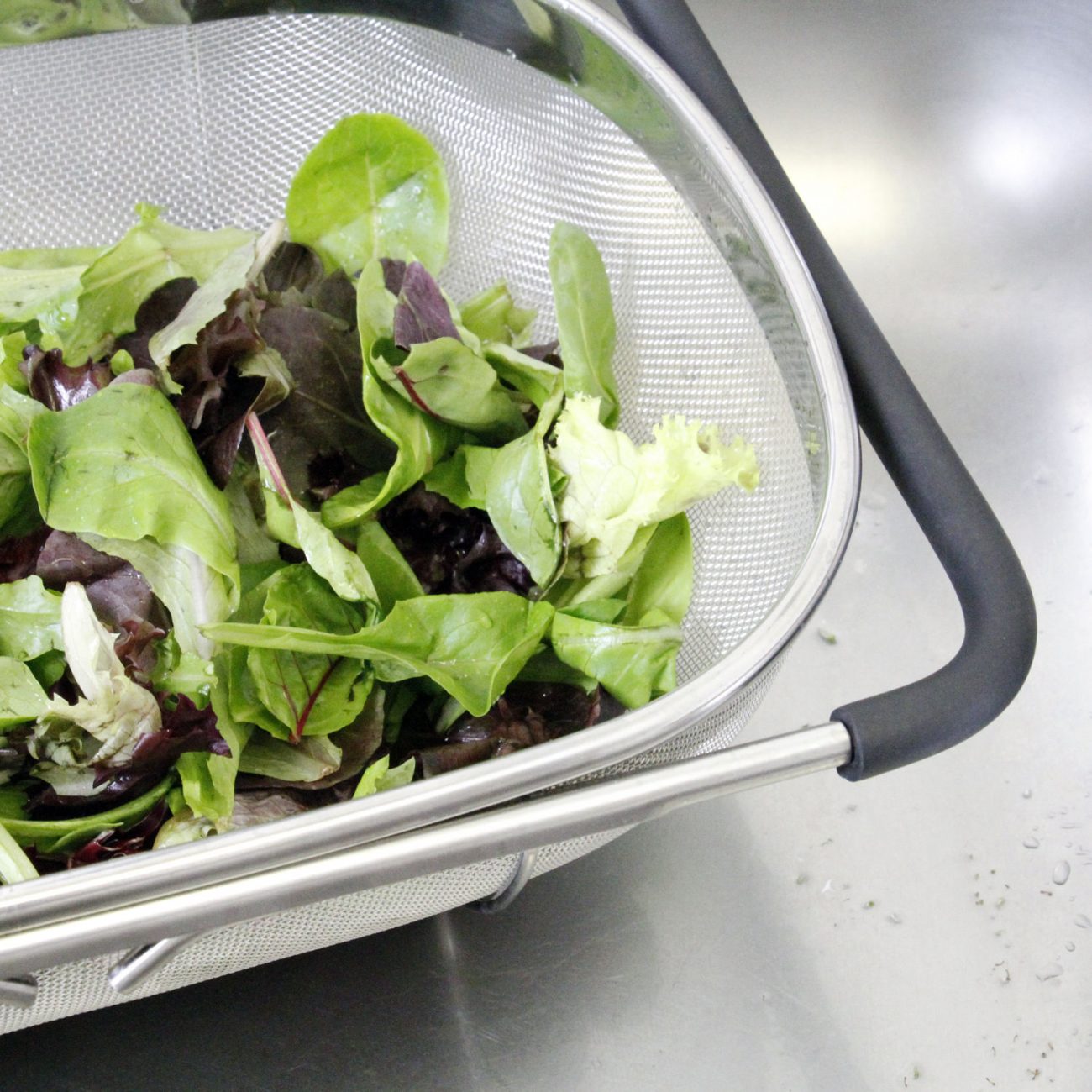 Escorredor De Macarrão Extensivel Em Inox  