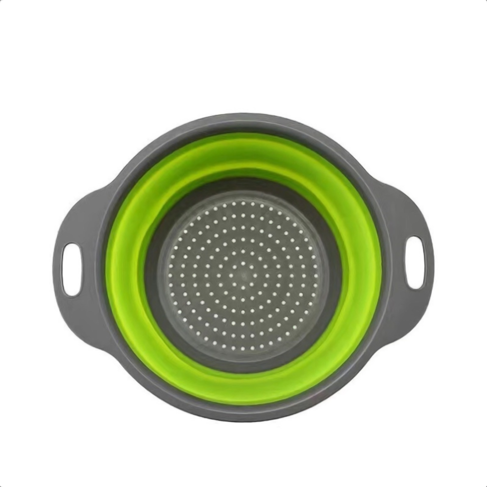 Escorredor Flexivel Silicone Verdura Massas Macarrão Vapor 