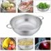 Escorredor de Alimentos, Macarrão, Massas, Arroz, Verduras - Inox 