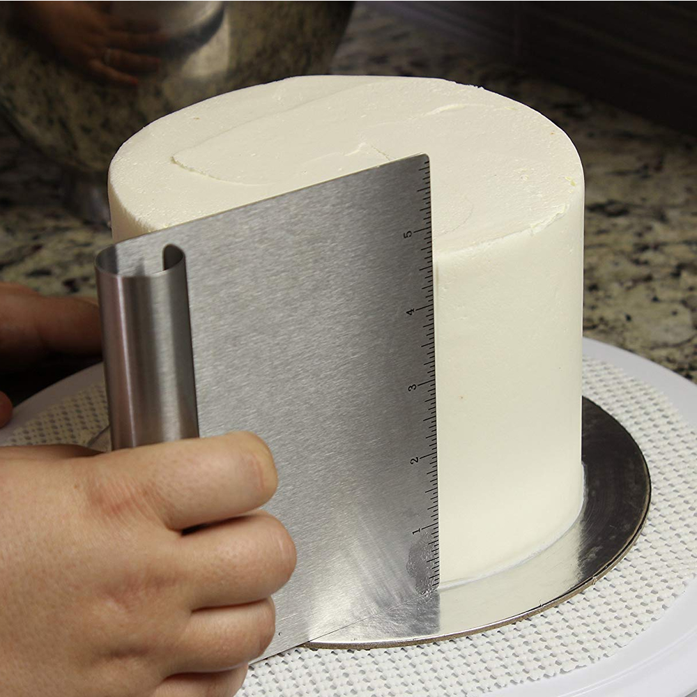 Espatula Massas Cozinha Confeiteiro com Medidas Inox