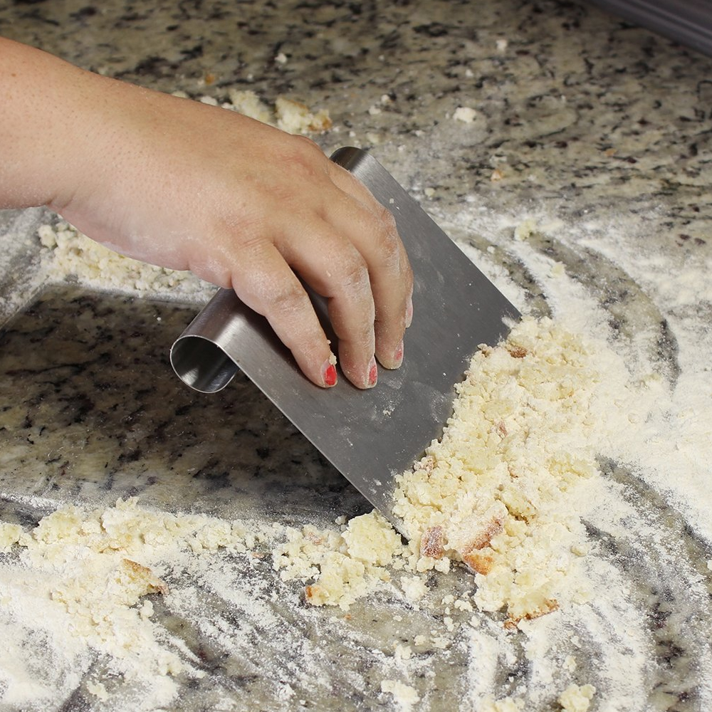 Espatula Massas Cozinha Confeiteiro com Medidas Inox