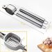 Espremedor-Triturador - alho-Inox-Manual-Tambor-Removível-Grande-20cm 