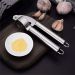 Espremedor-Triturador - alho-Inox-Manual-Tambor-Removível-Grande-20cm 