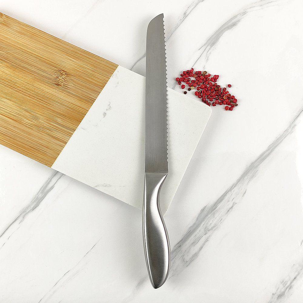 Faca para Pão, Bolo Cozinha Inox 32cm 