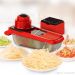 Fatiador de Legumes Mandoline com 6 Lâminas Intercambiáveis 
