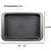 Forma Assadeira Alta Retangular Antiaderente Carbono 42cm