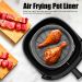 Forma De Silicone Air Fryer Redonda Grande 22cm C/ Alças - Cinza 