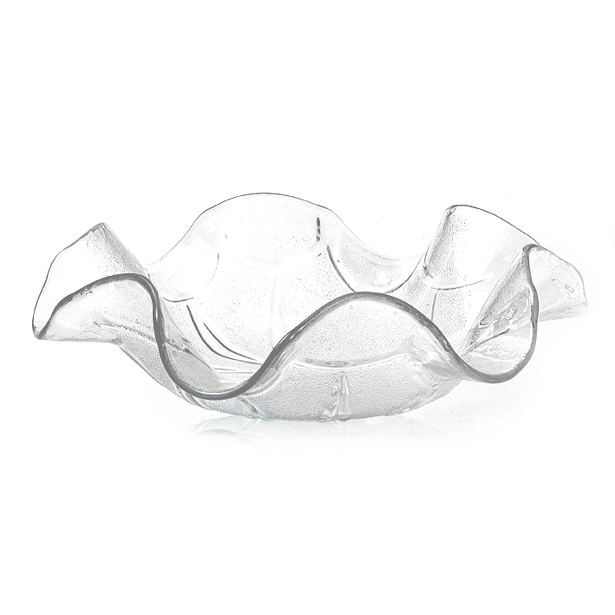 Fruteira De Vidro - Fruteira De Mesa - Fruteira Carisma 36cm 