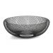 Fruteira Metal Preto 30cm Cesto Frutas Mesa 