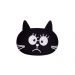 Gancho Pendurador Pino Espelho Adnet Criativo Gato Preto