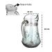 Jarra de Vidro 1300ml Transparente - Alça, Bico e Tampa para Água, Suco e Chá 