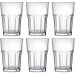 Jogo 6 Copos 425ml Alto De Vidro Grosso Super Resistente 