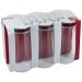 Jogo de Copos com 06 Copos de 320ml Liso Transparente