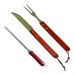 Kit Churrasco, Jogo Churrasco Aço Inox 3 Peças 