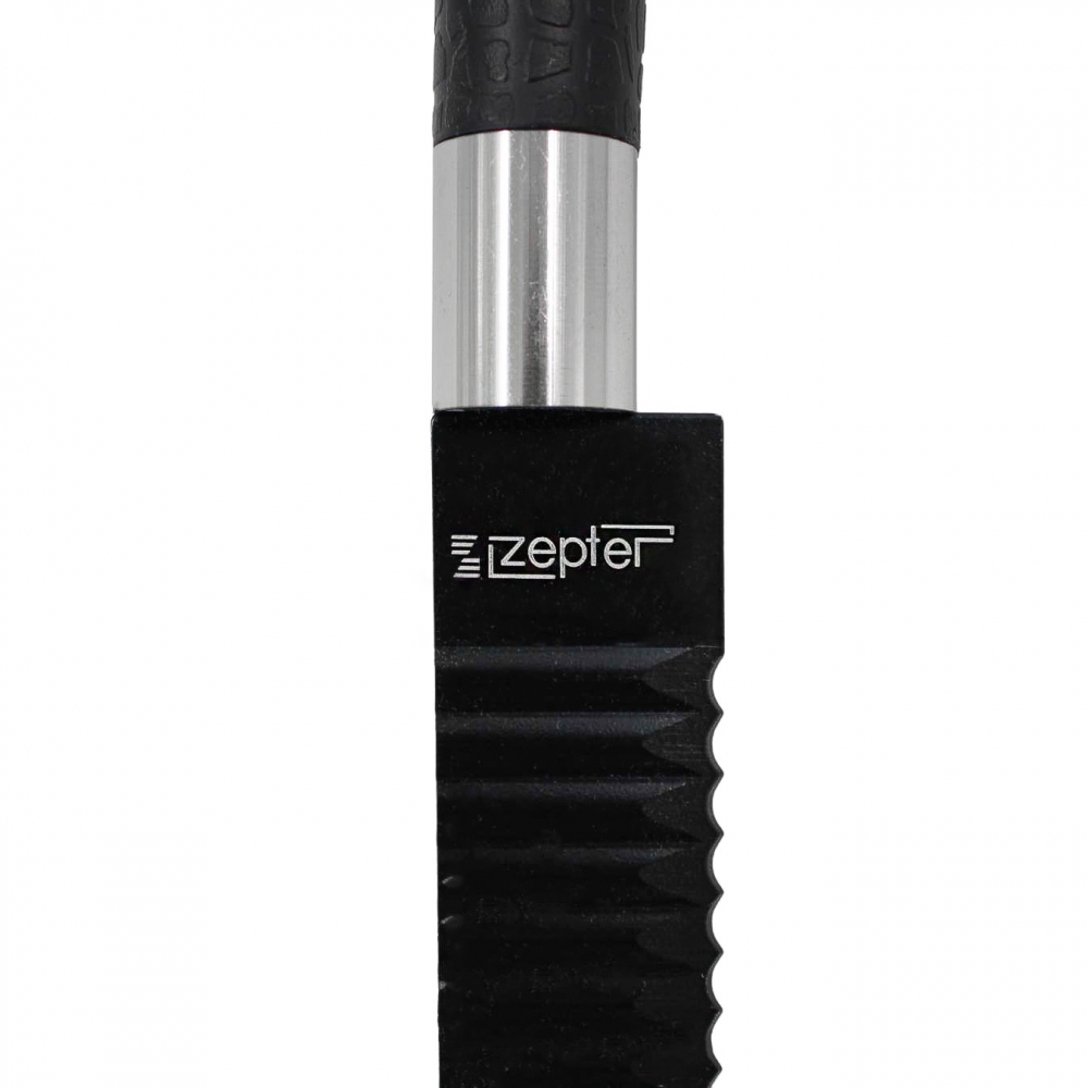 Kit Facas Chef Aço Inox Antiaderente Preto 6 Peças Com Tesoura 