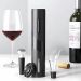 Kit Saca-Rolhas Elétrico + Abridor Vinho ABS - 4 Peças 