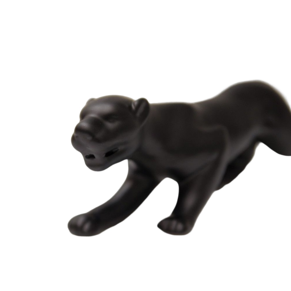 Leopardo Decorativo em Porcelana 22cm 