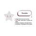 Luminária Estrela LED Infantil - Luz Suave e Design Encantador 
