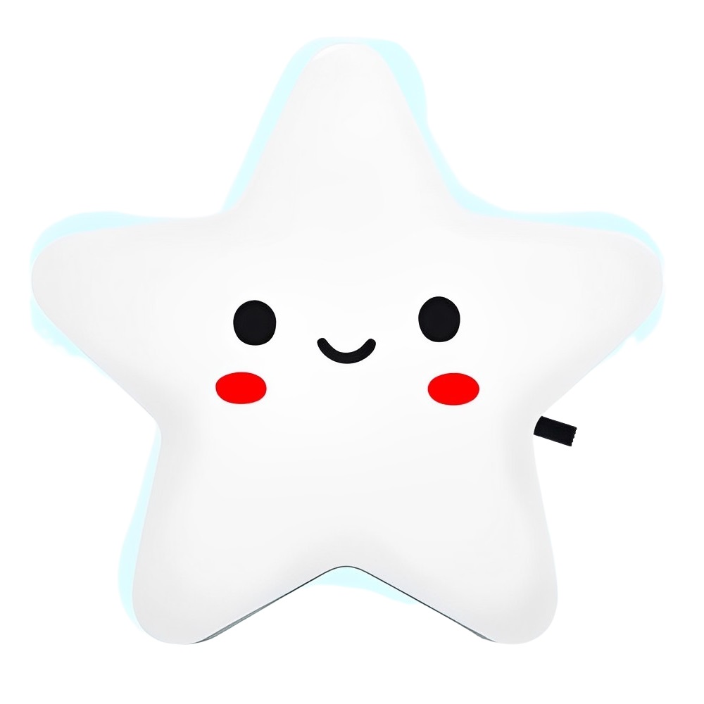 Luminária LED de estrela para quarto infantil 