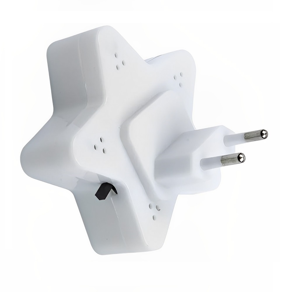 Luminária LED de estrela para quarto infantil 