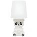 Luminaria de Mesa Mini Abajour Infantil Ursinho A Pilha 