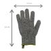 Luva Anti Corte Resistente Cozinha - Poliéster e Elastano - Uso Profissional - Estilo Durável 