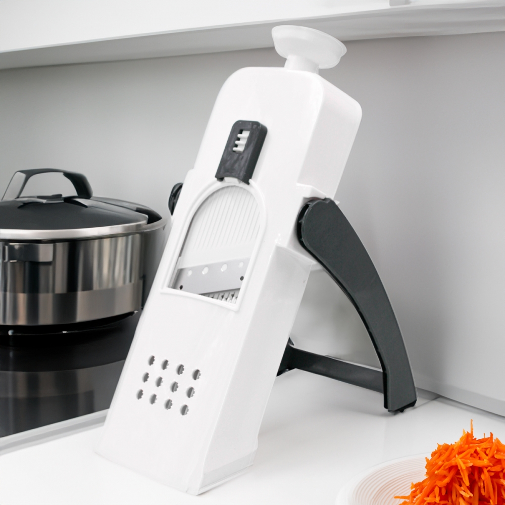 Mandoline Cortador Fatiador Legumes Verduras Frutas Inox 30+ Cortes 