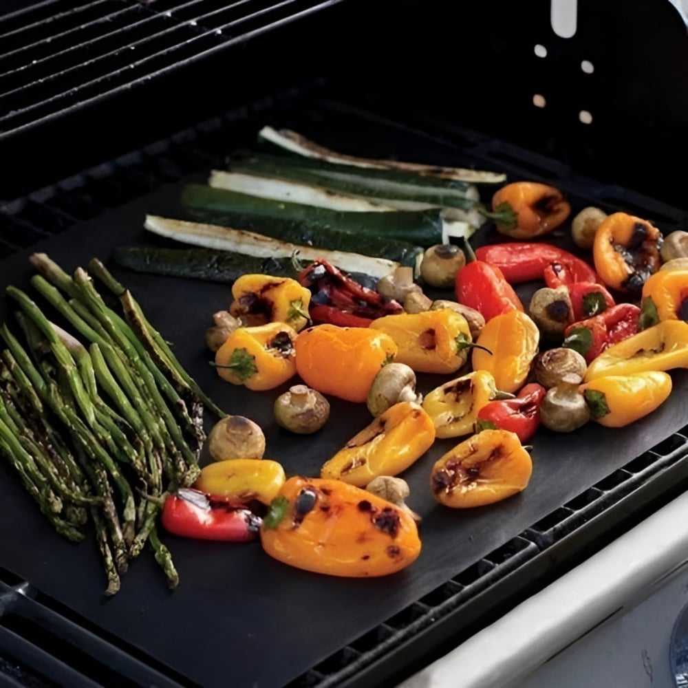 Manta Grill Tapete Churrasqueira Grelha Teflon Antiaderente 