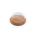 Mini Queijeira Porta Queijo Bambu Com Tampa 