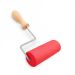 Mini Rolo Culinario Silicone Confeitaria para Pizza e Massas Vermelho