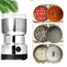 Moedor de Café Elétrico Inox Mini 220V 150W  Moedor Grãos, Raízes e Sementes 