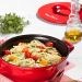 Panela Caçarola de Cerâmica Baixa Buffet Duo+, 24cm, 1,9 Litros, Ceraflame 