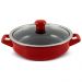 Panela Caçarola de Cerâmica Baixa Buffet, 20cm, 1,2 Litros, Ceraflame 