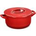 Panela Caçarola de Cerâmica Vermelha Duo+, 22cm, 3,2 Litros, Ceraflame 
