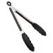 Pegador Multiuso Silicone e Inox - Pinça - Churrasco - Salada - Grelhados - Fritura 