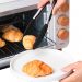 Pegador Multiuso Silicone e Inox - Pinça - Churrasco - Salada - Grelhados - Fritura 