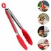 Pegador Premium em Silicone e Inox - Multiuso e Resistente Vermelho 