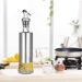 Porta Azeite Vinagre Óleo com Dosador - Aço Inox - 300ml 