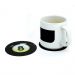 Porta Copos Geek 4 Peças - Bola 8 - Plastico 