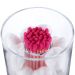 Porta Cotonete E Algodão Em Acrílico Rosa