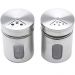 Porta Temperos Giratório com 6 Potes e Suporte - Inox 
